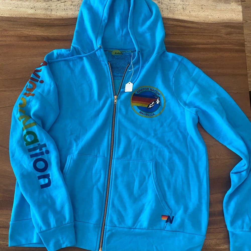 Unisex Aviator National Zip Hoodie XXL